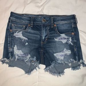 american eagle jean shorts